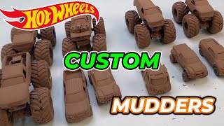 10X  MUDDERS: 🤯??Hot Wheel  MONSTER TRUCKS Color Reveal Color Shifters. 5 Trucks? 5 cars?