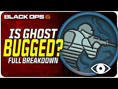 Is the Ghost Perk Bugged in Black Ops 6?