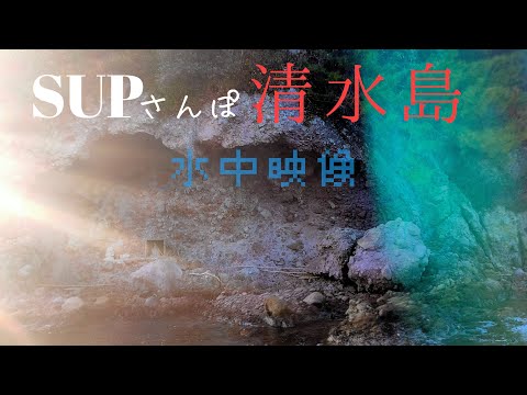 SUPサンポ 清水島 水中映像