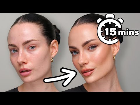 ULTIMATE EVERYDAY MAKEUP TUTORIAL (only 15 mins! quick & easy!)