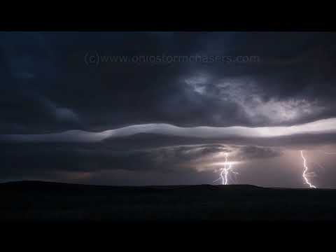 6/1/2018 Flasher, North Dakota INSANE Lightning Timelapse