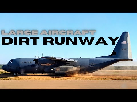 C-130J DIRT TAKEOFF AND ASSAULT LANDING - 4K