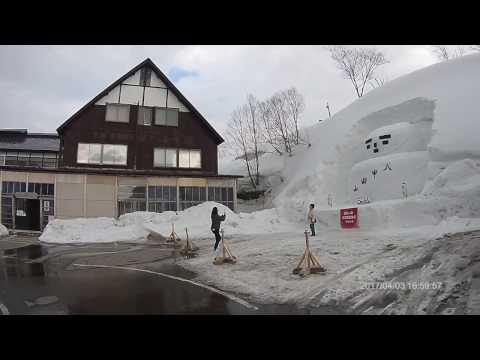 青森一大きい雪だるま