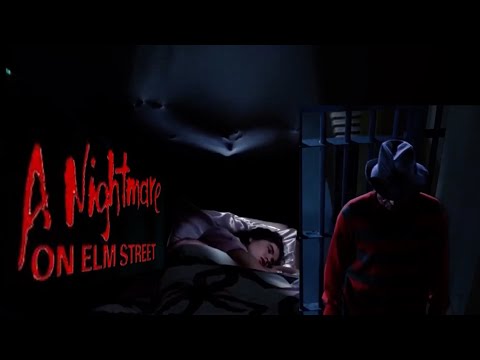 "A Nightmare on Elm Street" Don't fall asleep or Freddy Krueger will get you.