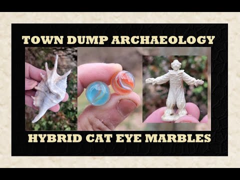 Town Dump Archaeology - Vintage Marbles - Antiques - Bottle Digging - Toys - Christmas 2024 -