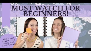 HOW TO GET STARTED IN YOUR LAUREL DENISE PLANNER | OMG Planners with Laurel Denise