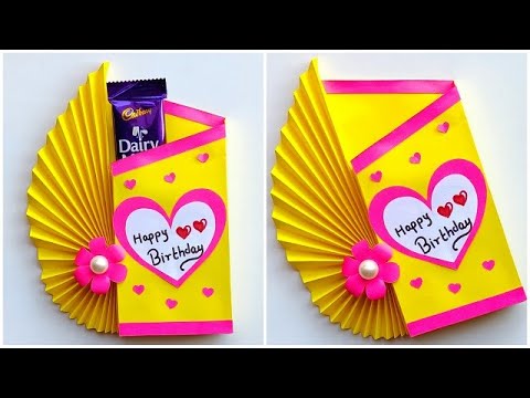 DIY Birthday greeting card making 2023 / Birthday Gift ideas easy handmade