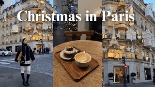 Christmas in Paris! | Christmas market, hot chocolate, Dior decorations, shopping