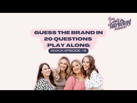 Snack Ep #08: Guess the Brand in 20 Questions (Play Along)