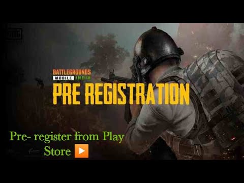 BATTLEGROUNDS MOBILE INDIA (PUBG) PRE-REGISTRATION OFFICIALLY FROM PLAYSTORE !