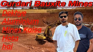 Gurdari Bauxite Mines || Dekhye Aluminium Mines Kaisa Hota hai