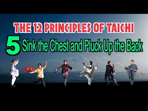 taichi chuan - 【THE 12 PRINCIPLES of Taichi】5. Sink the Chest and Pluck Up the Back