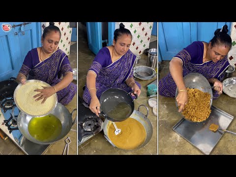 Healthy Winter Adadiya pak - Traditional Gujarati recipe