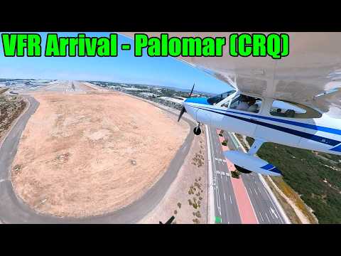 Full Palomar Airport (CRQ) VFR Arrival - Cessna C177B