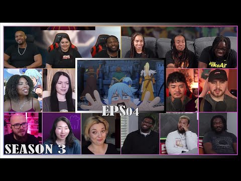 Konosuba Season 3 Episode 4 Reaction Mashup