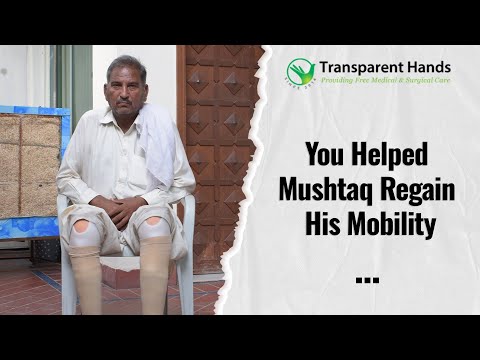 Mushtaq Restored His Mobility