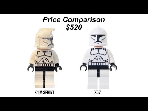 The Price of This Lego Misprint Clone Trooper IS INSANE