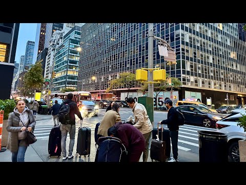 NYC  LIVE  In  Manhattan  On  Sunday   Evening         (10 November 2024)