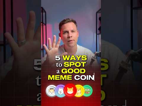 5 ways to spot good meme coin #crypto #memecoin #solana