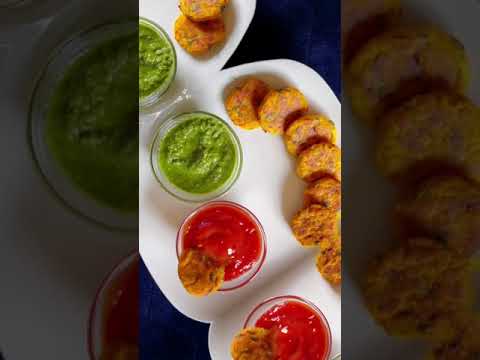 Zero oil Poha Cutlet recipe by Salty Bite | #shorts