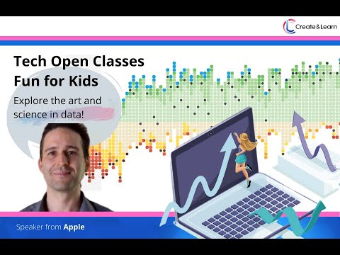 Data Visualization for Kids with an Apple Expert - Create & Learn