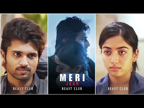 Dear Comrade fullscreen status | Vijay Devarakonda | Rashmika Mandanna | Sad 💔