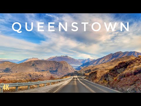 Queenstown New Zealand Winter Drive Tour 2024 4K | Coronet Peak Ski | Town Centre | Queenstown Hill