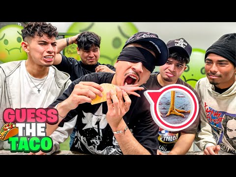 ULTIMATE GUESS THE TACO CHALLENEGE w LOS BOYZ!!! (GONE WRONG)