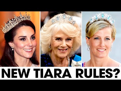 Queen Camilla JUST Released New Tiara Rules For Princess Kate & Duchess Sophie