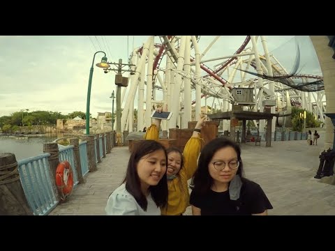 Daily Vlog日记2021：Universal Studio Singapore USS during Covid time 疫情下的新加坡环球影城