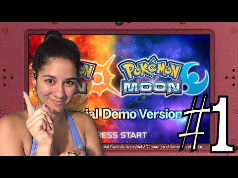 Pink Plays: POKEMON Sun&Moon DEMO!!