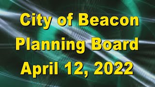 Beacon Planning Board 4-12-22