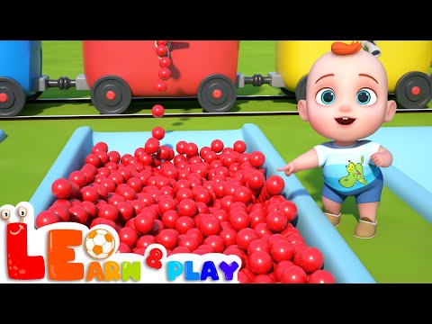 Learning With Leo At Outdoor Playground For Kids | Learn & Play with Leo