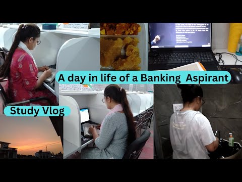 A day in life of a banking aspirant . study vlog. #ibpspo2024 #studyvlog #banking  #bankingpovlog