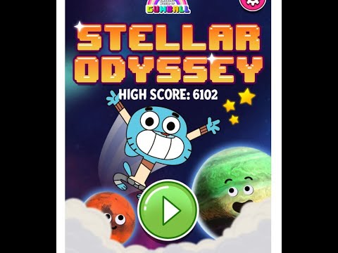 Amazing World Of Gumball Stellar Odyssey Space jump| Gameplay| Walkthrough