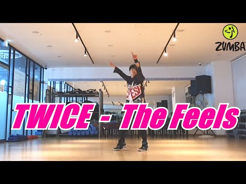 TWICE - THE FEELS 트와이스 KPOP ZUMBA CHOREO 다이어트 댄스 FIT DANCE WORKOUT MIRROR MODE.