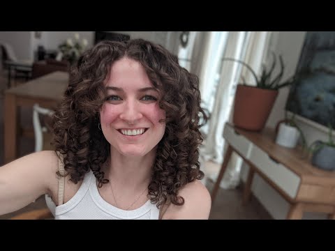 loose curly/ wavy hair routine ❤️