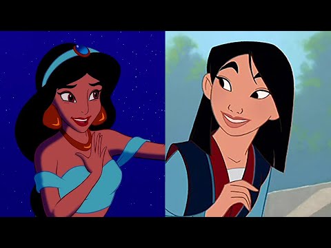 Princess Jasmine sings Mulan's "Reflection" song / Disney Crossover