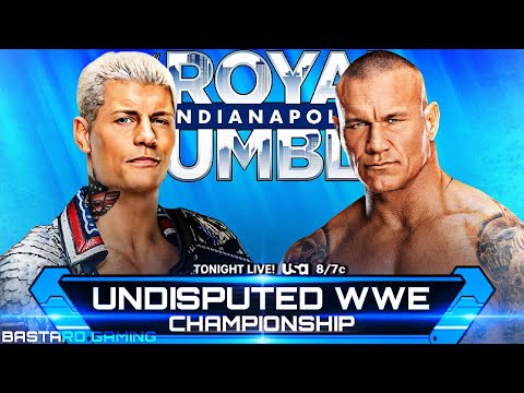 WWE 2K24 | Cody Rhodes VS Randy Orton - Undisputed WWE Championship | Royal Rumble