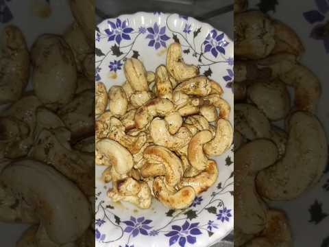 Home made spicy cashewnuts #cashewnuts #cashewlovers#sancks #trendingshorts #ytshots