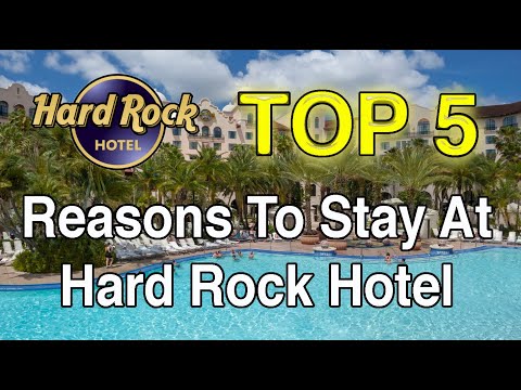 Top 5 Reasons To Stay At Universal Orlando Hard Rock Hotel