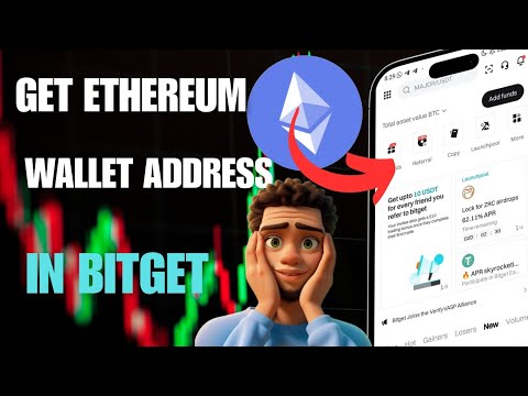 How to get an Ethereum wallet address in Bitget.