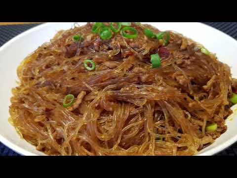 螞蟻上樹 Ants Climbing a Tree（Stir-fry Vermicelli with Spicy Minced Pork) **字幕CC Eng. Sub**