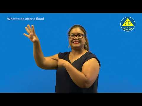 NZSL: Floods - What to do after a flood