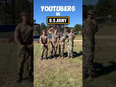 YouTubers vs. US ARMY Soldiers🇺🇸💪