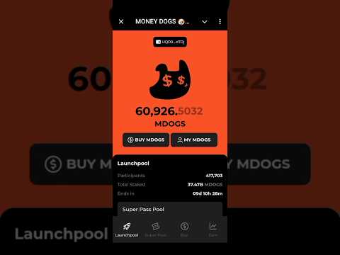 Money Dogs | How To Stake Your $MDOGS Tokens | MDOGS Allocation