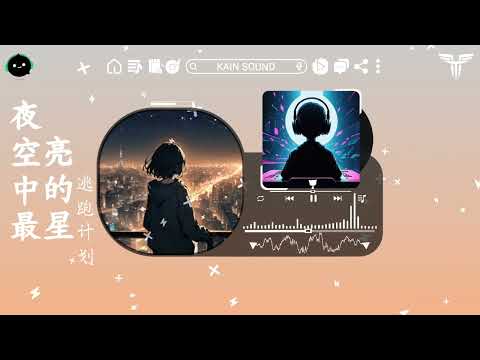 夜空中最亮的星 (抖音DJ版) - 逃跑计划「我祈祷拥有一颗透明的心灵，和会流泪的眼睛。」♪ || 全网热播BGM | 一听就上头的BGM | 抖音 | TikTok ♪