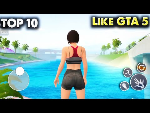 Top 10 Games Like GTA 5 For Android 2024 HD || Offline & Online