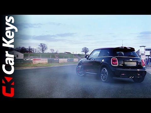 2015 MINI John Cooper Works Hatch pushed hard on track