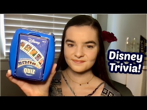 ASMR Whispering 80 Trivia Questions About Disney Movies!